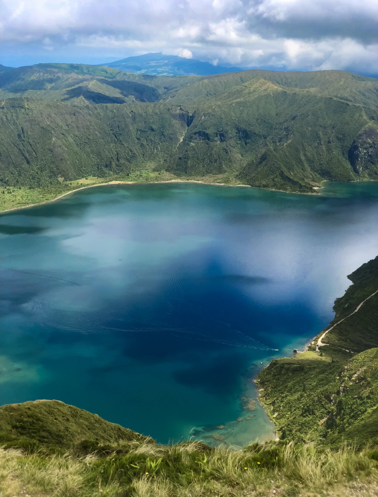 Natural Reserve landscape around Lagoa do Fogo